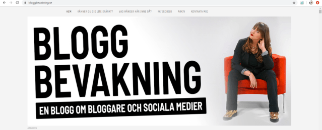 bloggbevakning